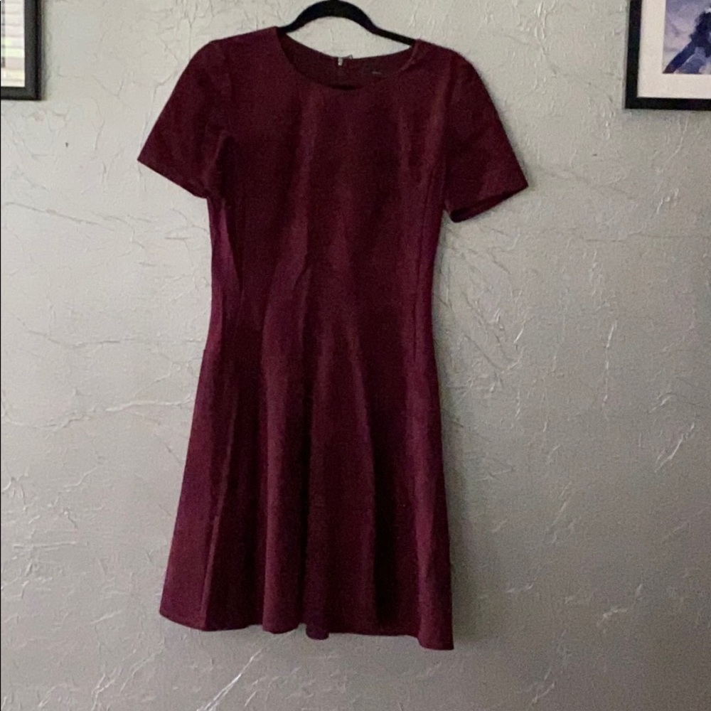 Ultra suede dress